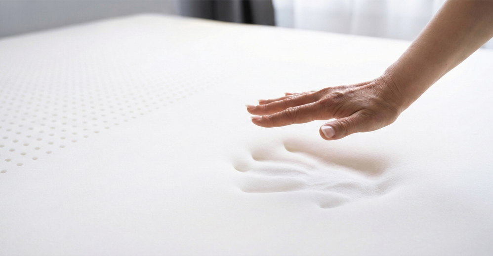 memory foam madrass zonindelning