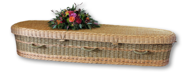 seagrass casket