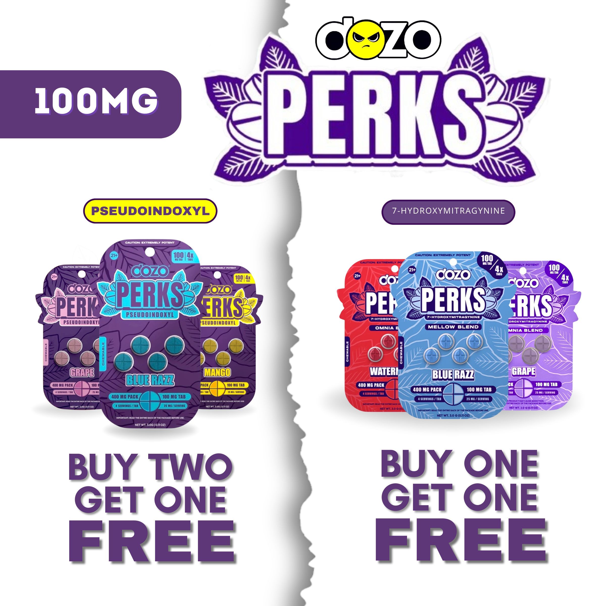 Promotional image for COZO Perks with buy offers on products.