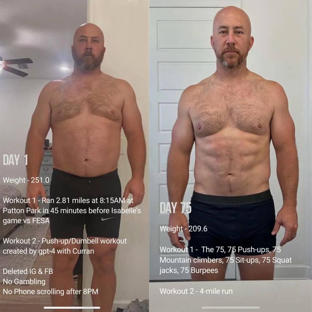 This before and after video shows the amazing transformation of hard w