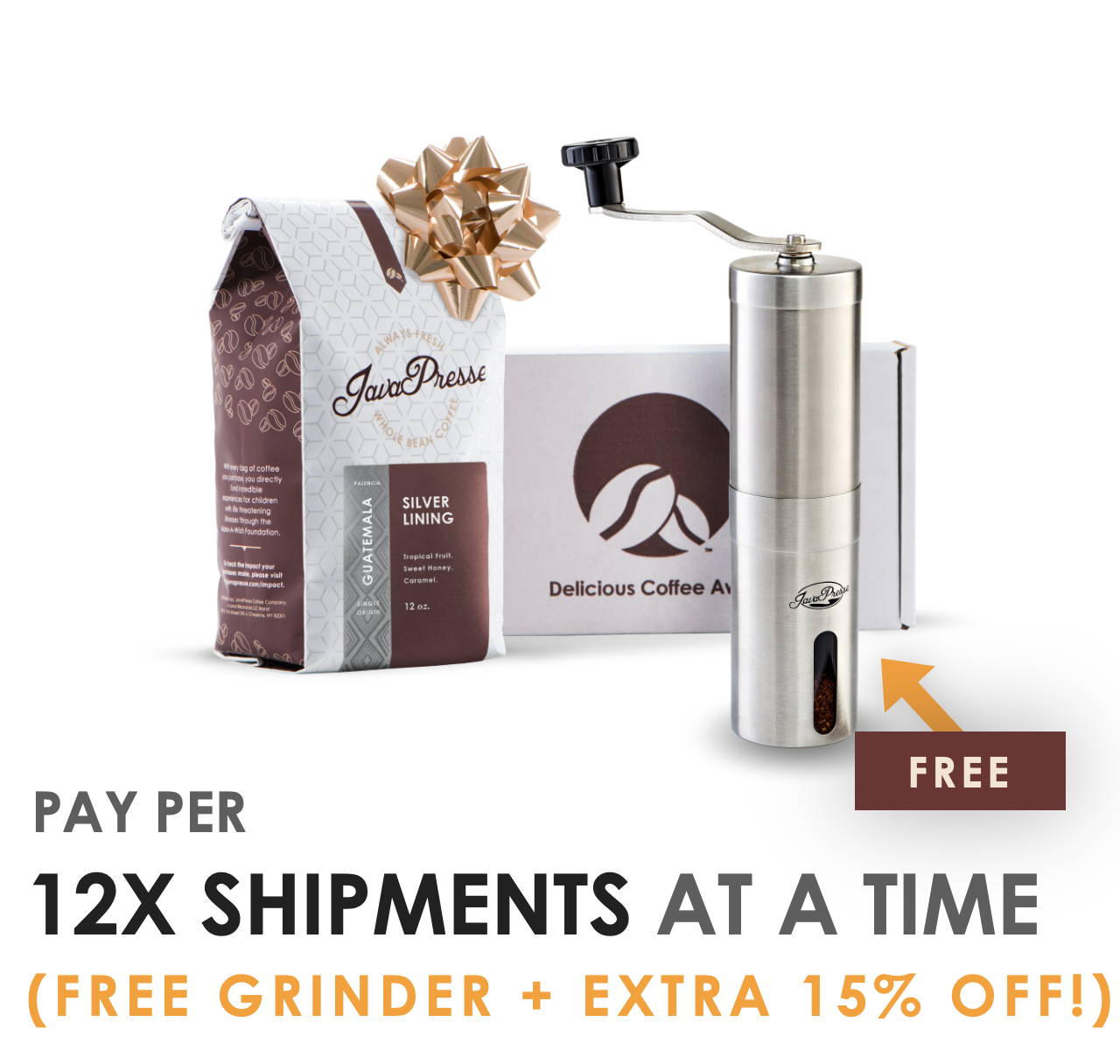 Coffee of the Month Package Selection JavaPresse Coffee Company