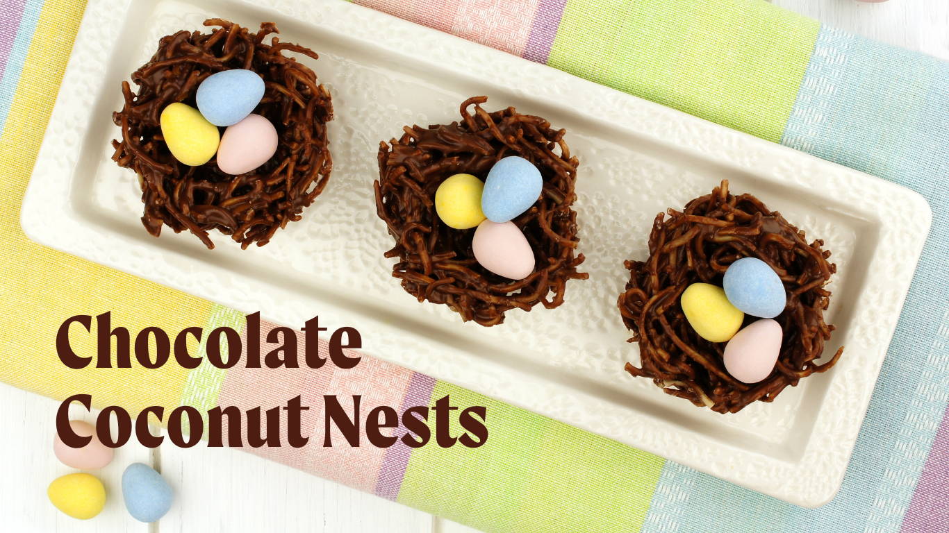 Chocolate Coconut Nests