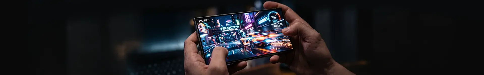 A premium flagship smartphone optimized for maximum processing performance and speed