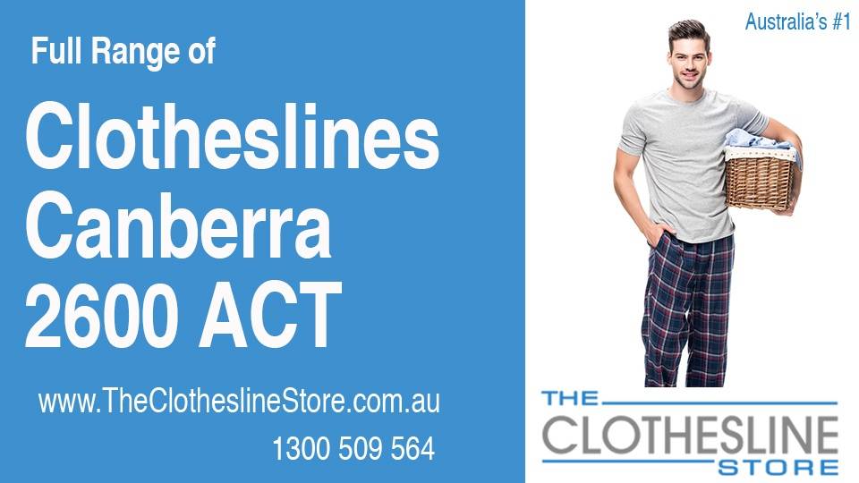 New Clotheslines in Canberra ACT 2600