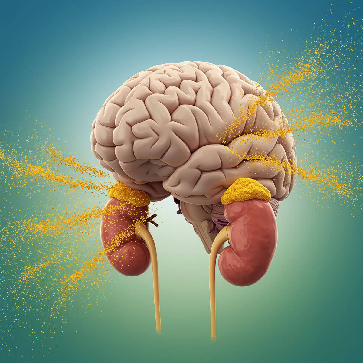 Cortisol-Driven Storage