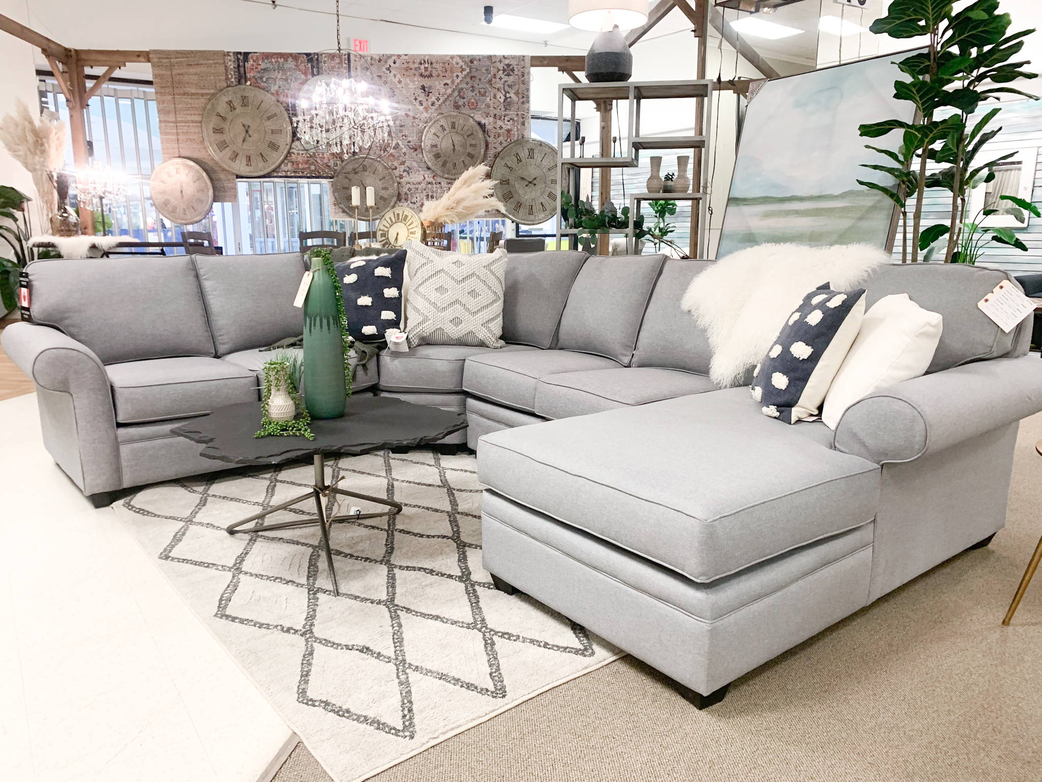 Calgary Sectional in Showhome Furniture