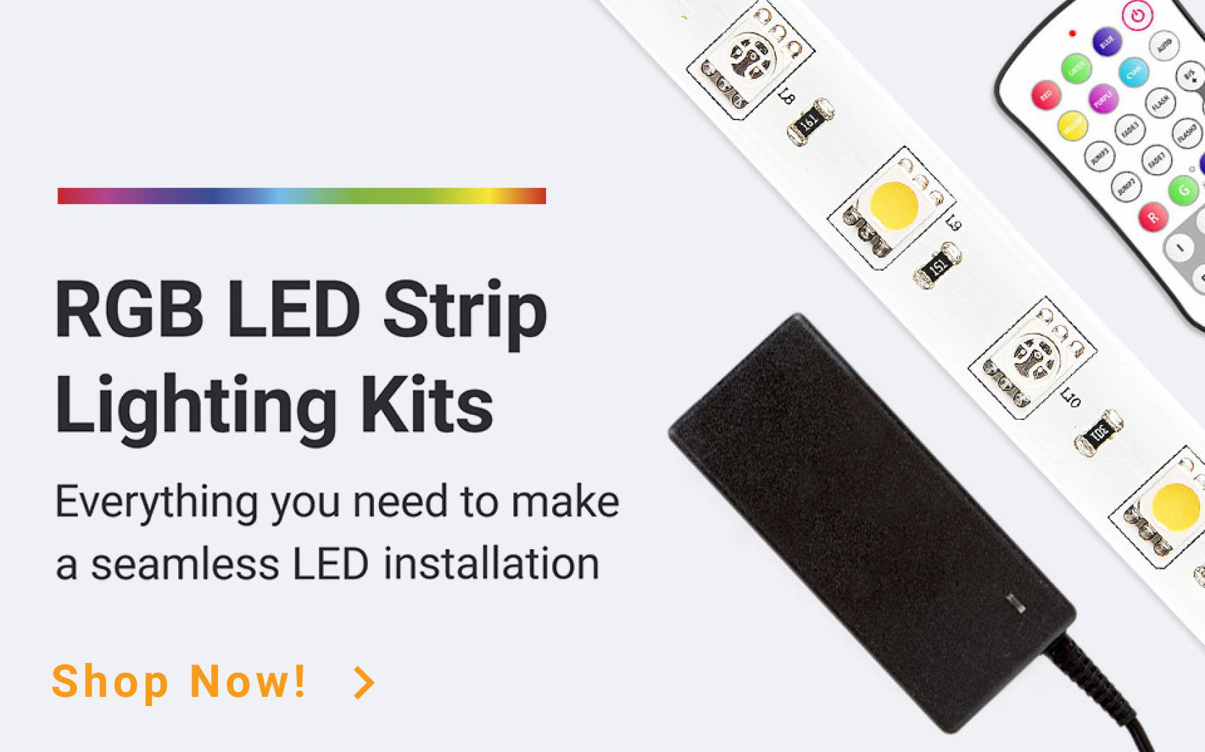 RGB LED Strip Light Kits