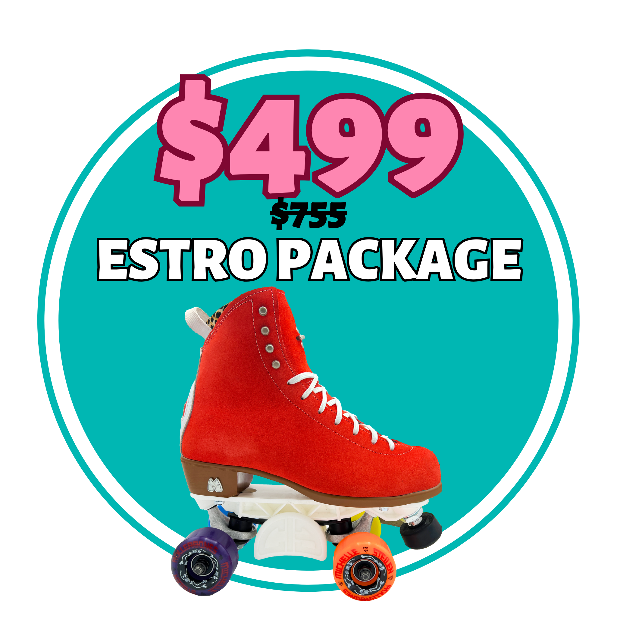 Estro Package. Regularly $755, on sale for $499