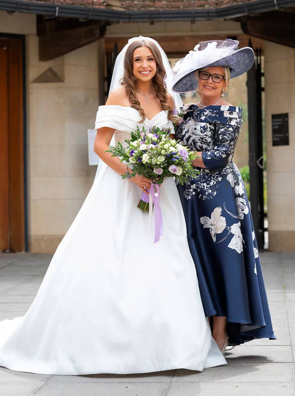 Alison with her daughter in June 2026