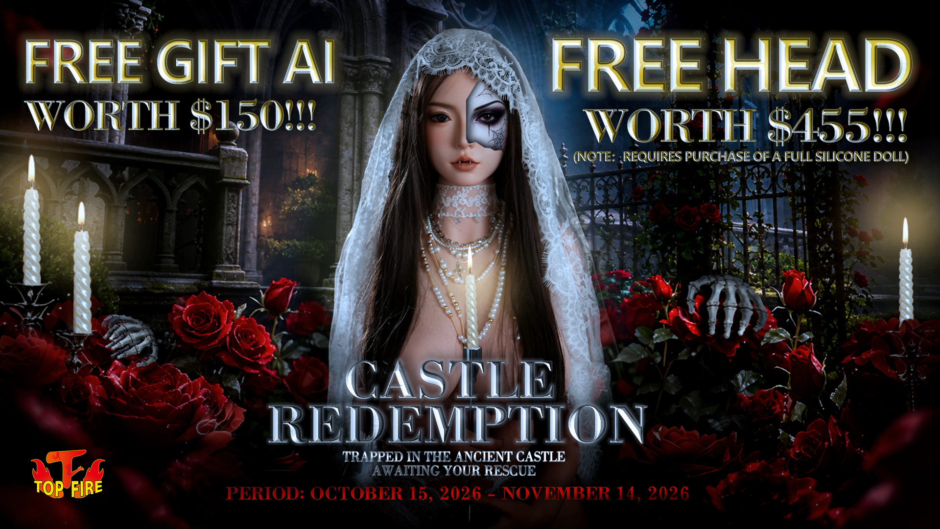 SRSD Top Fire Doll October Promotional Banner