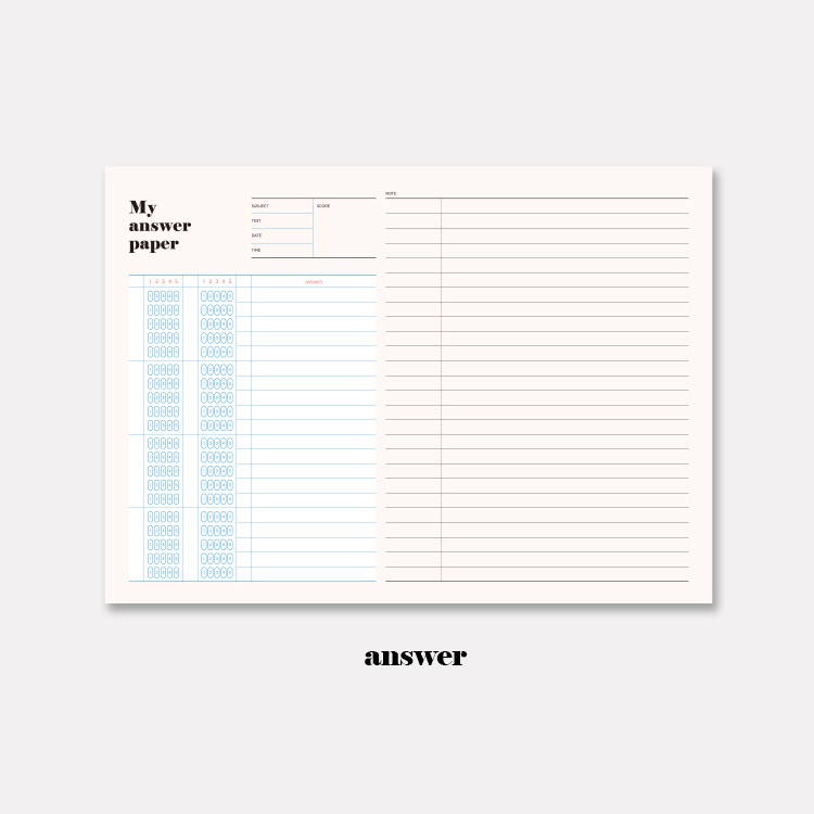 Answer - GMZ The memo big scheduler and grid notepad