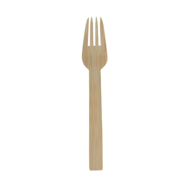 A bamboo fork