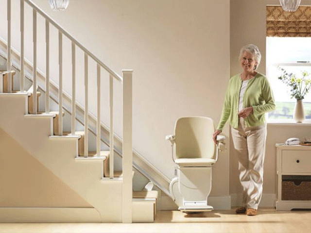 Best indoor stairlift Stannah 600 siena by VIVA Mobility USA | Orlando, FL