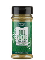 shaker jar of Dill Pickle Dip Mix
