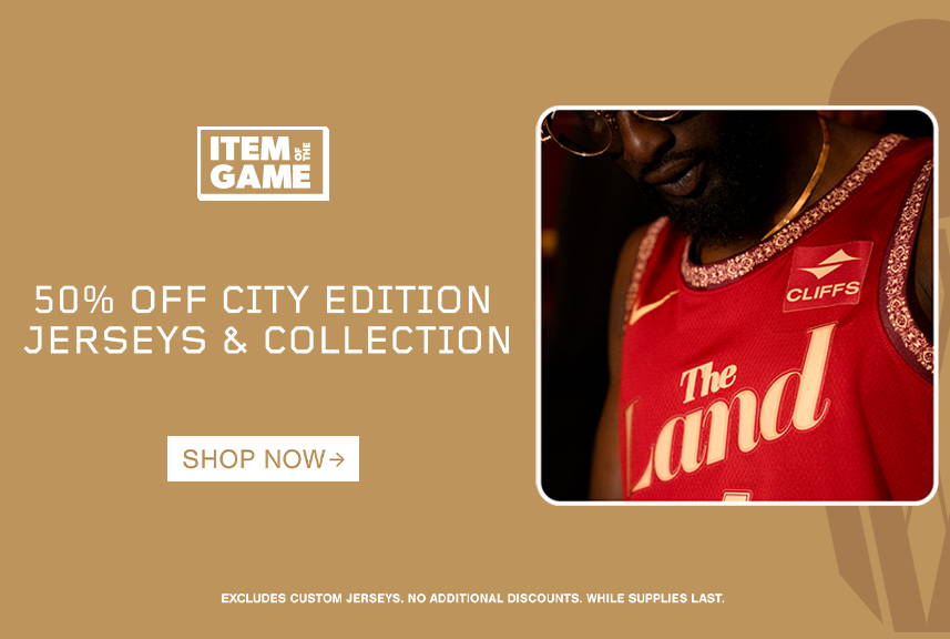 Shoot to save with 50% Off City Edition Jerseys and Collection!