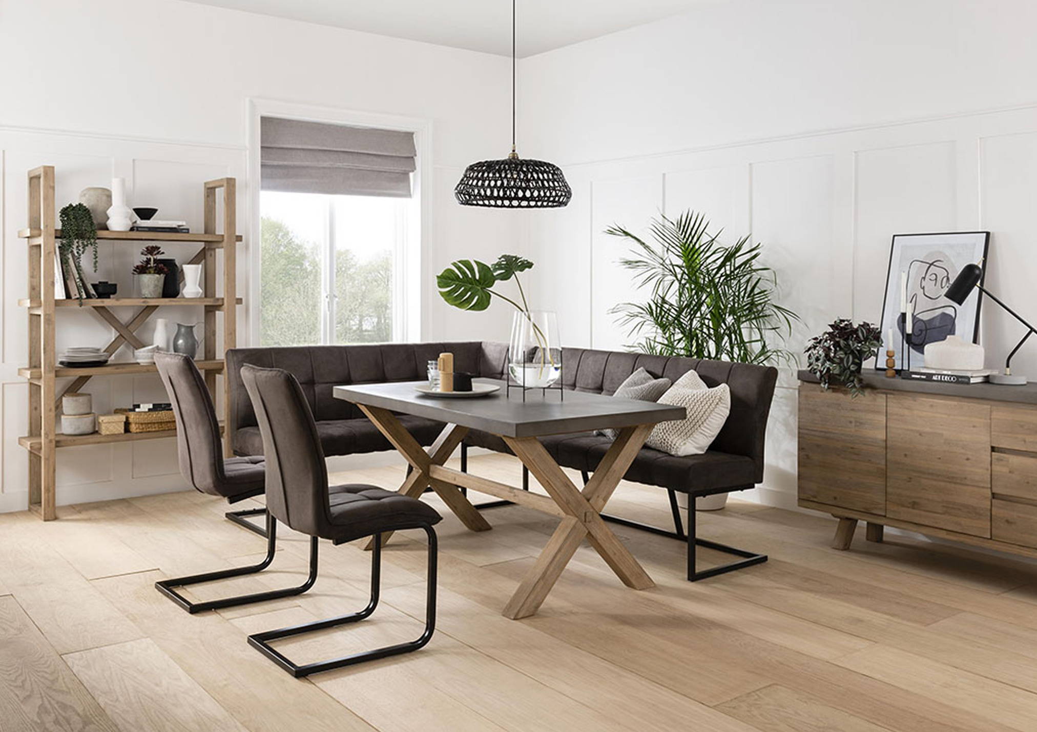 Chichester Oak Dining Collection At BF Home