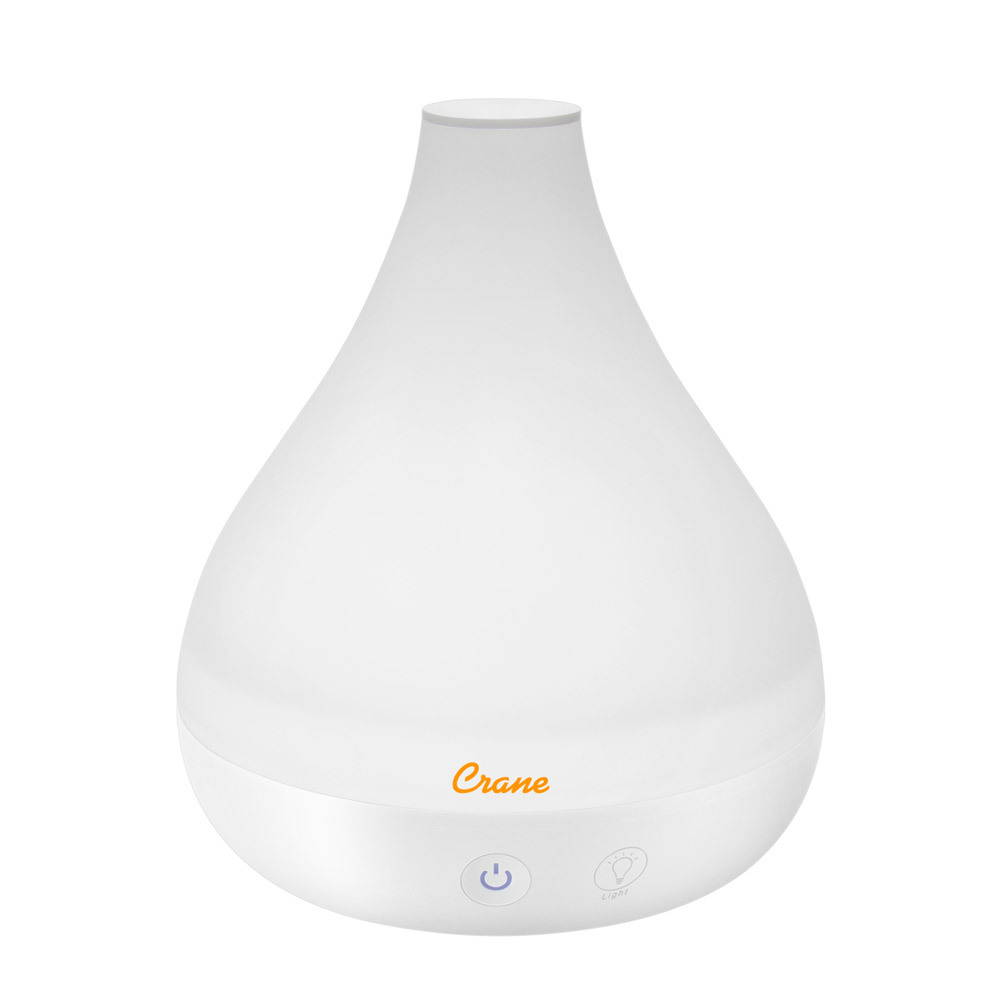 Cool mist humidifier & aroma diffuser - white