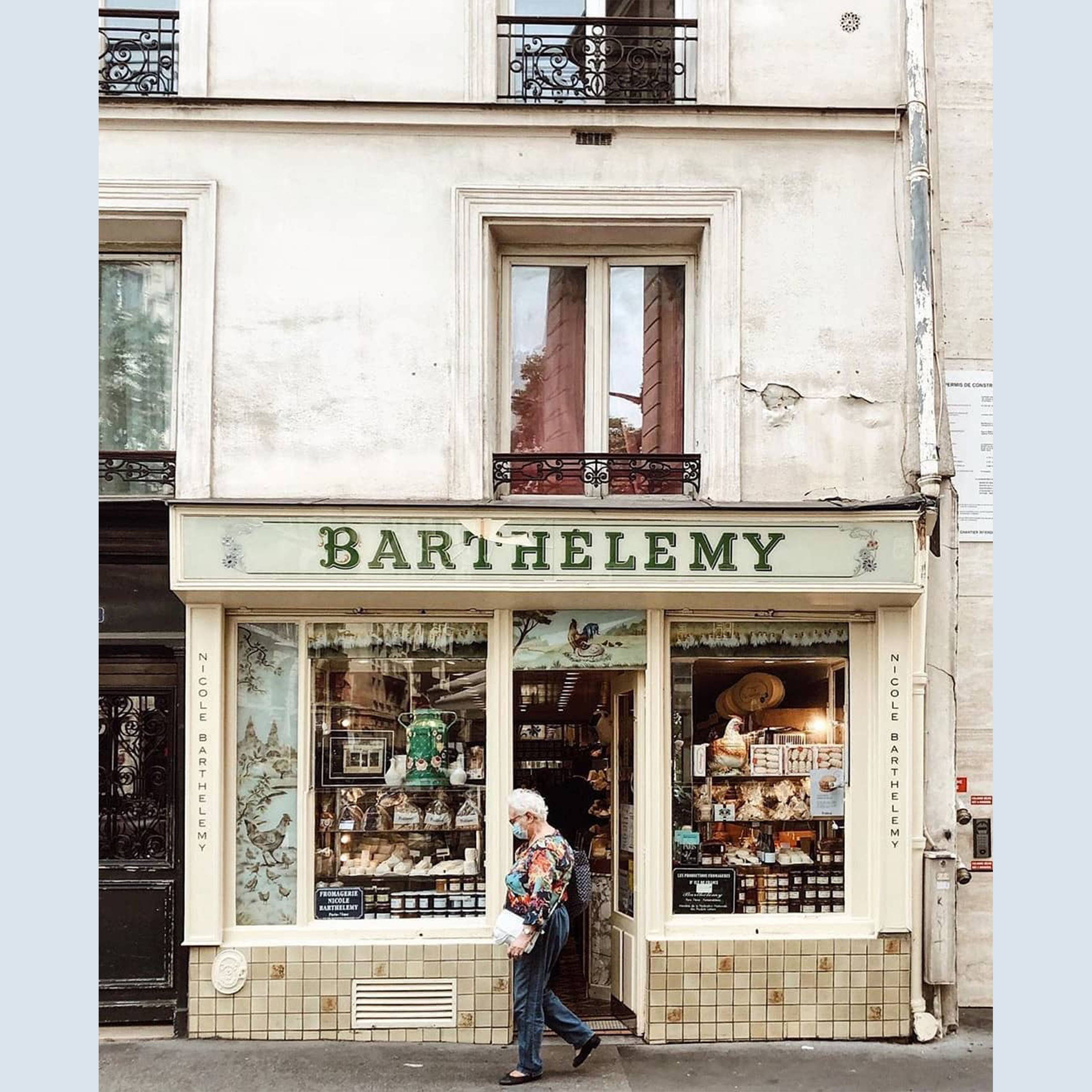 Vitrine Barthelemy Paris