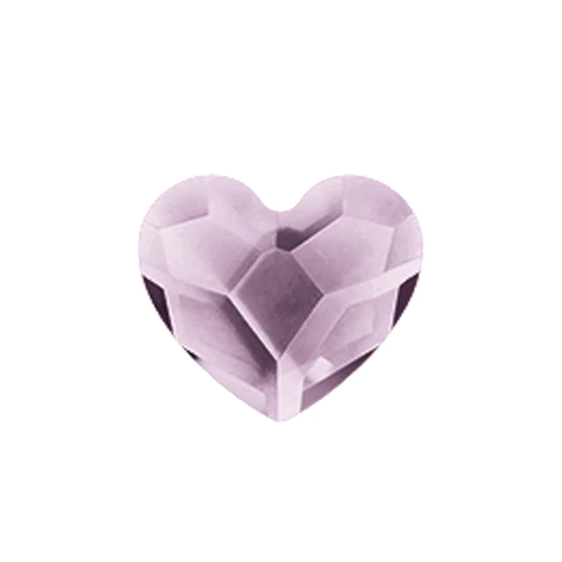 June Alexandrite Heart Birthstone Crystal