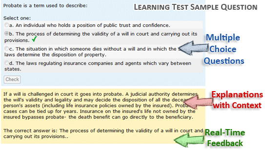 learning-test-sample-questions