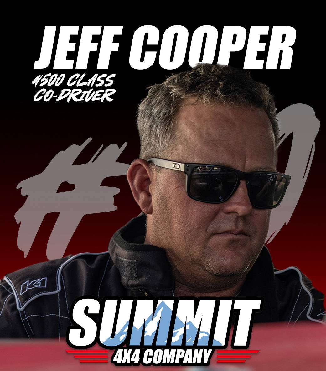 Jeff Cooper with the Summit 4x4 Company Racing Team
