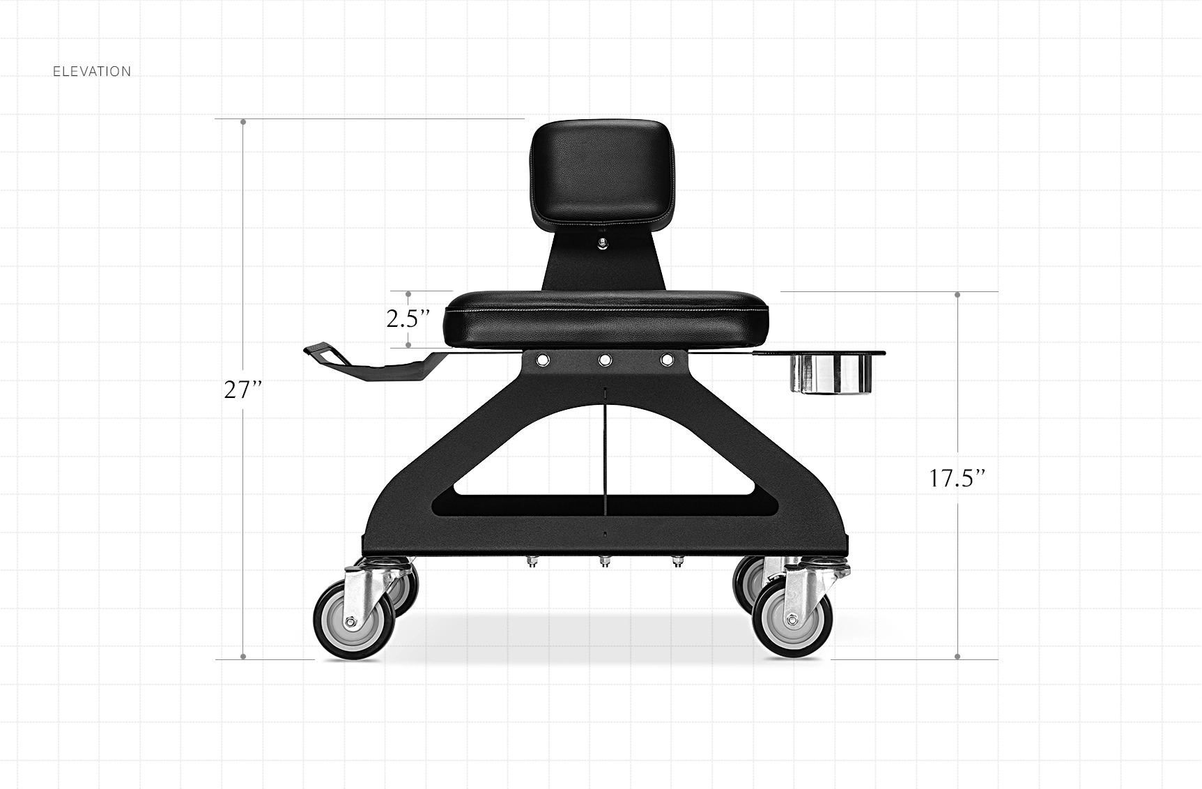 RYFA SHOPMULE LO SHOP STOOL KIT