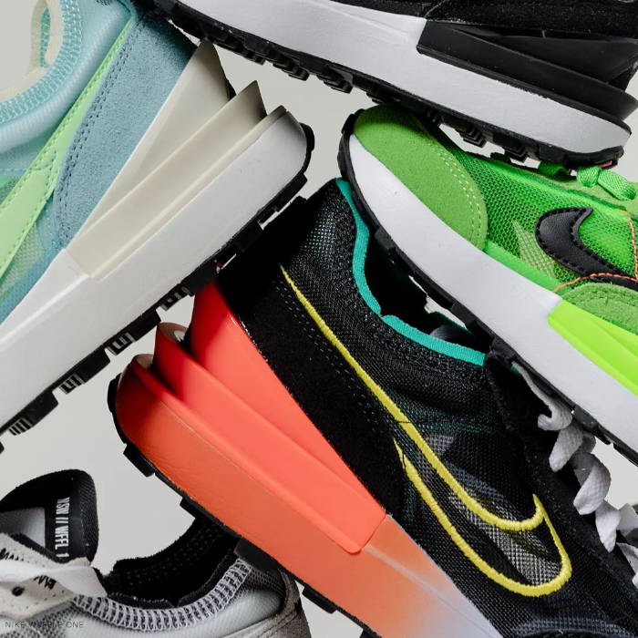 nike waffle one collection closeup