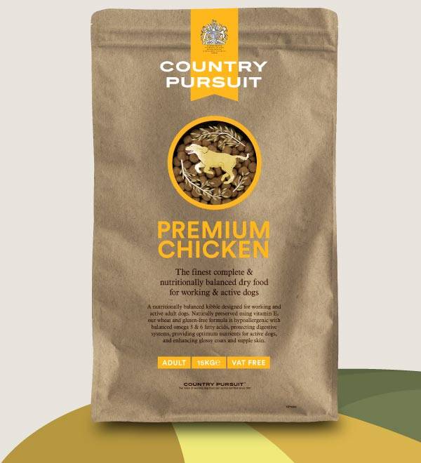 Country Pursuit Premium Chicken Dog Food 15kg Pack Shot