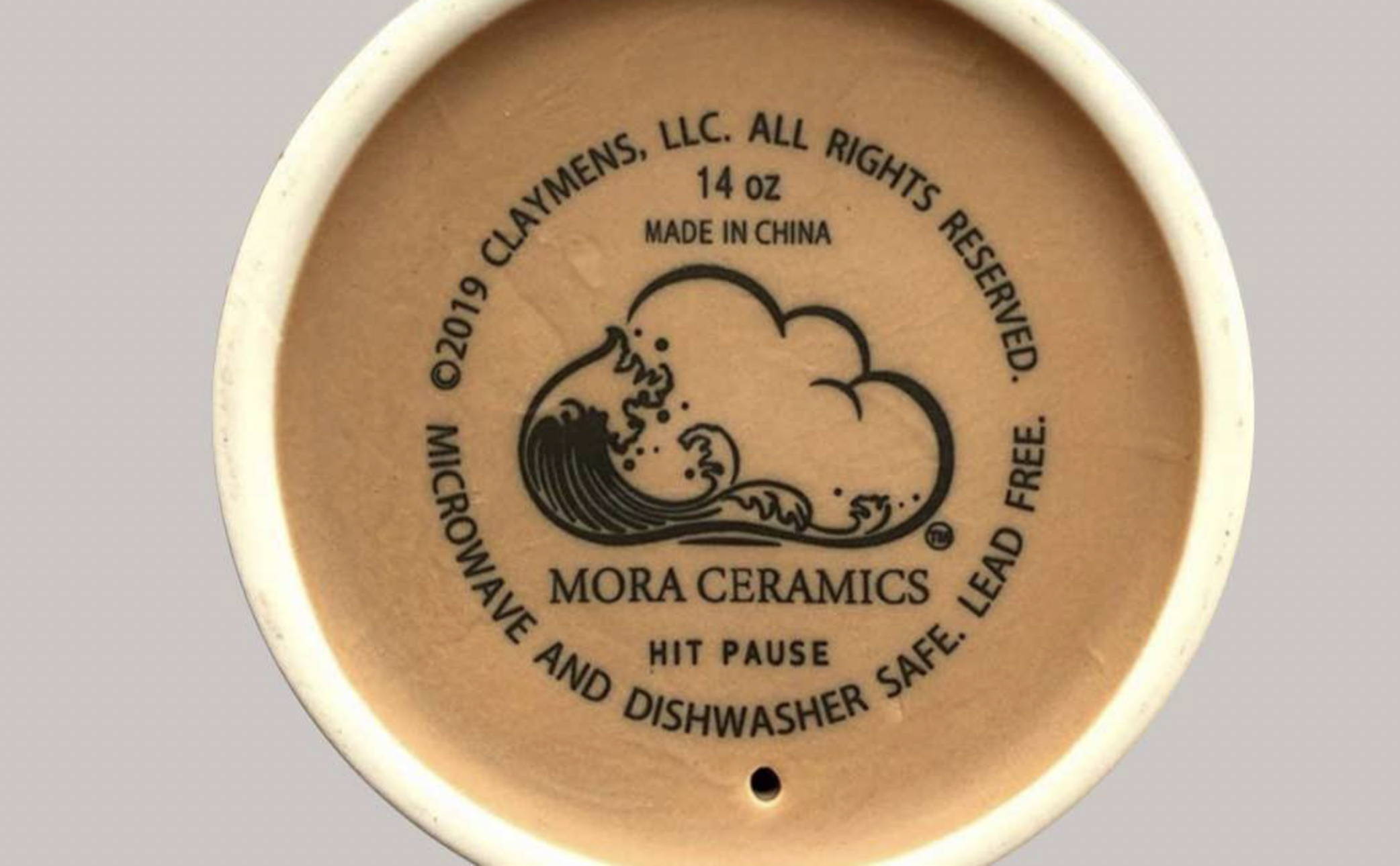 Why does my ceramic travel mug have a hole at the bottom? – Mora