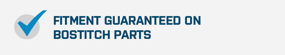 Fitment guaranteed on Bostitch parts with a checkmark.