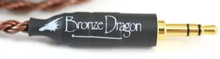 Bronze Dragon portable headphone cable
