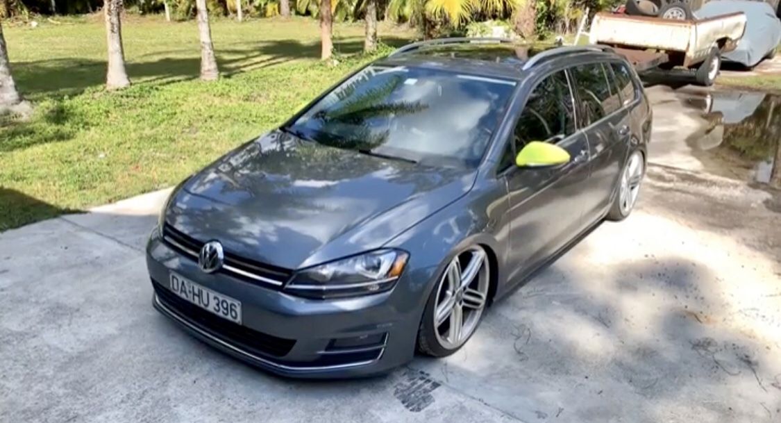 2016 Volkswagen Golf Sport Wagon Train Horn Install