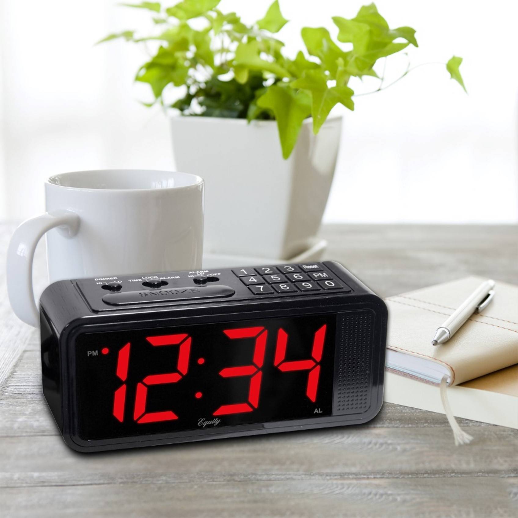 Quick set LED Alarm Clock 