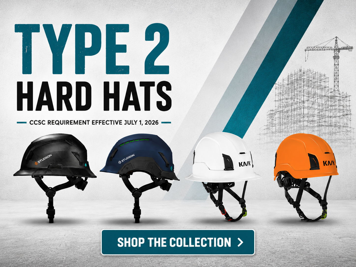 Shop Type 2 Hard hats collection