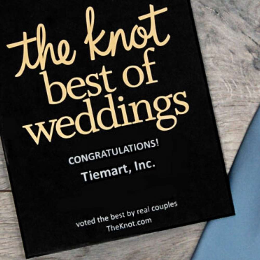 The Knot Wedding Award for TieMart