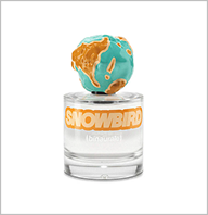 Snowbird fragrance bottle