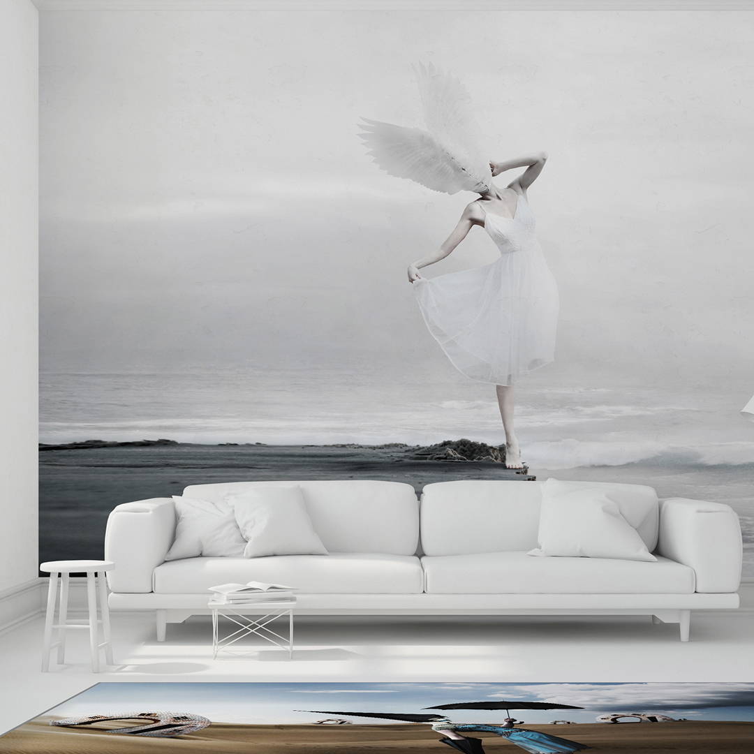 Fresque du XIXème siècle Le ciel blanc