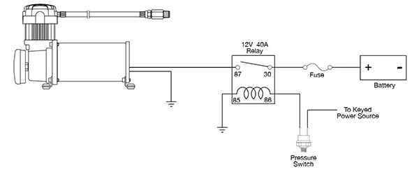 Wiring Your Pressure Switch w/ Separate 40A Relay