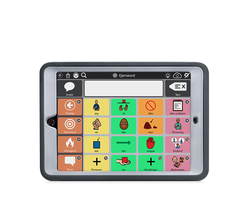 Kommunikasjonsplattformen TD Snap - ASK-apper/-programvare - Tobii ...