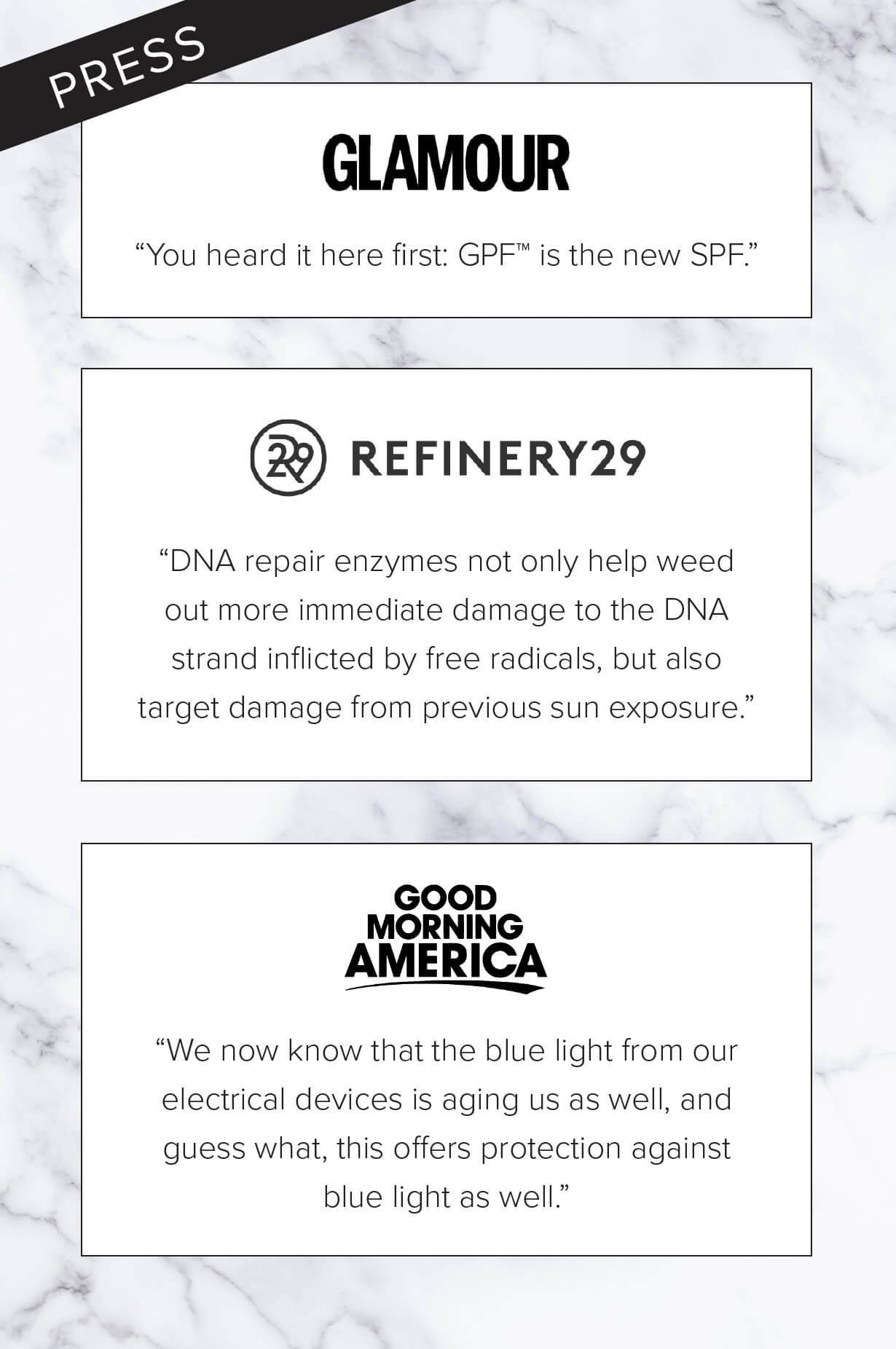 Press Mentions of Priori GPF