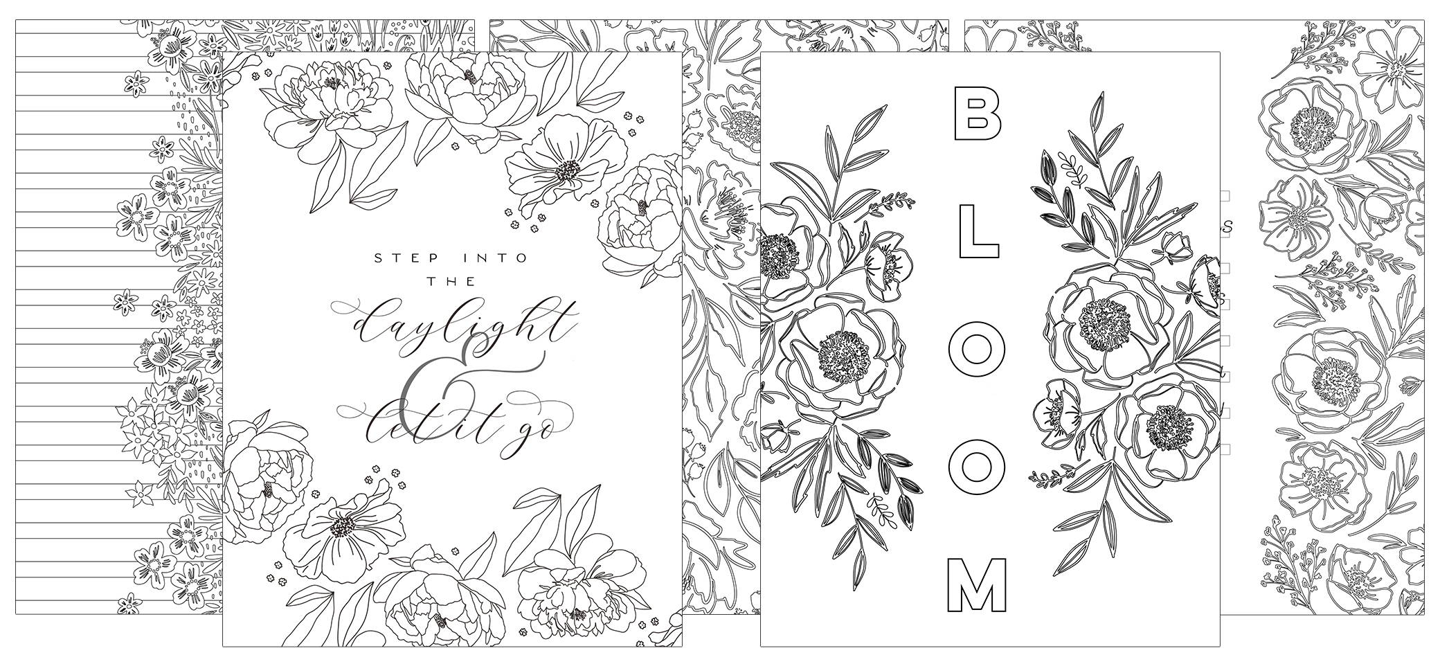 Want More Happy Coloring Pages – The Happy Planner