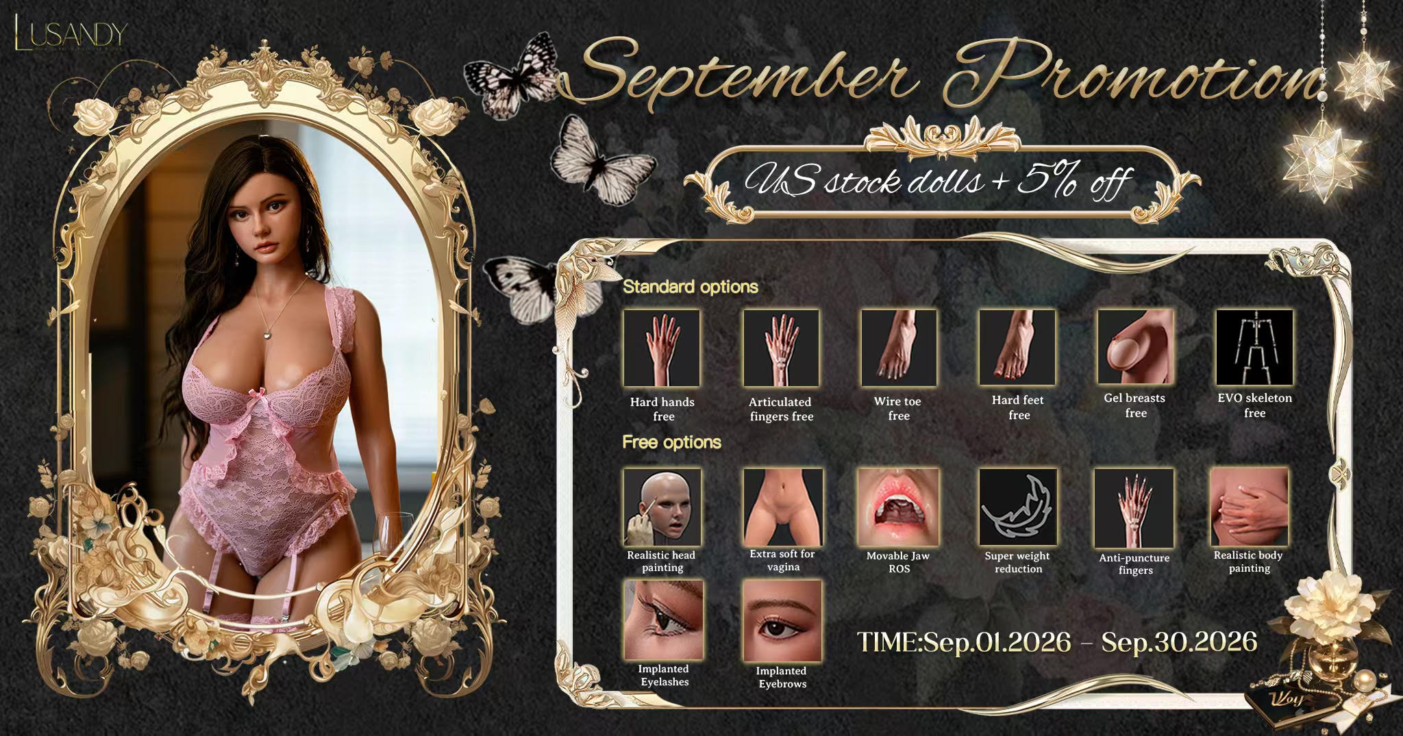 SRSD Lusandy September Promotion Banner