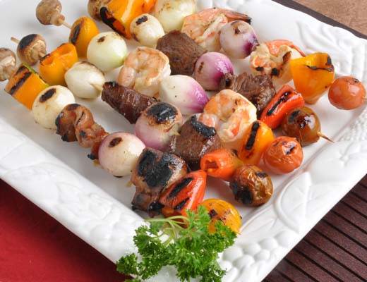 Surf and Turf Shish Kabobs