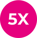 5X Icon