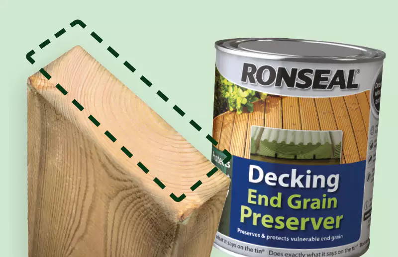 Ronseal Decking End Grain Preserver