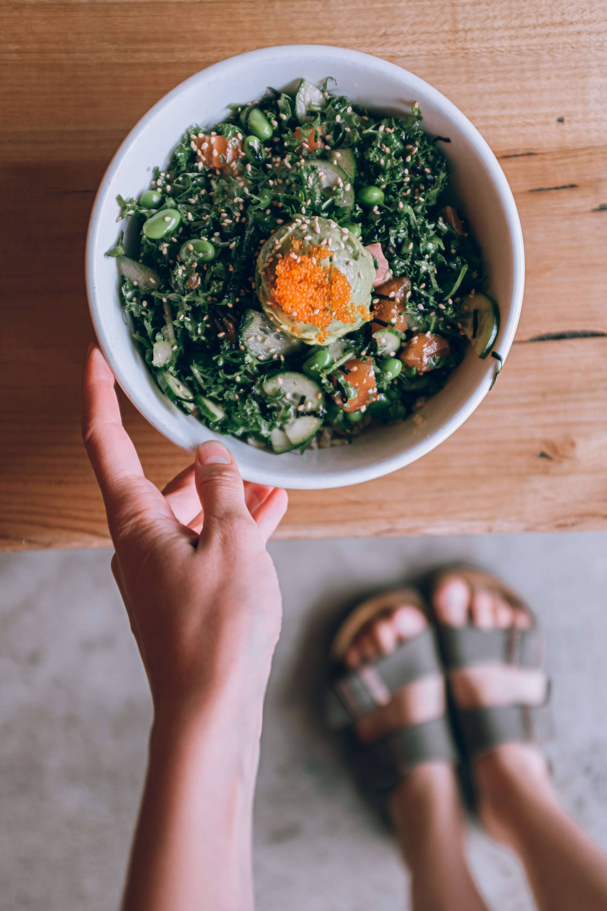 Salad in a bowl