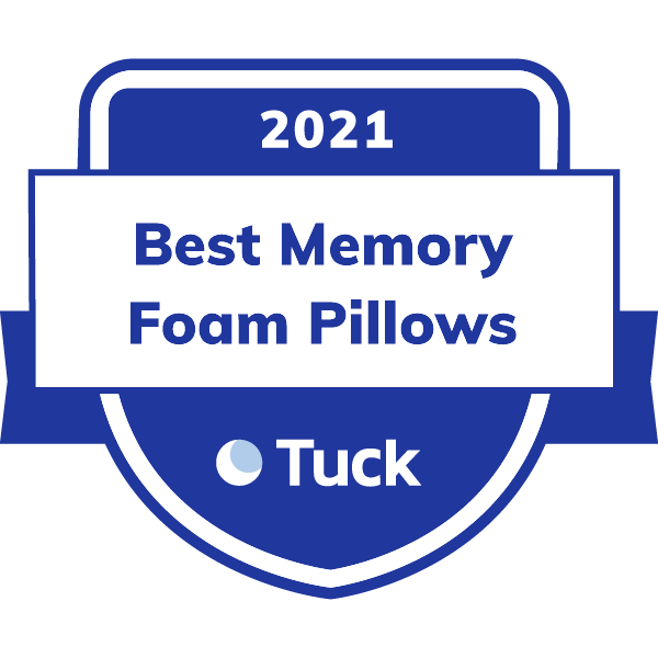 Tuck 2021 Best Memory Foam Pillows Award