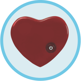 Soothing heartbeat
