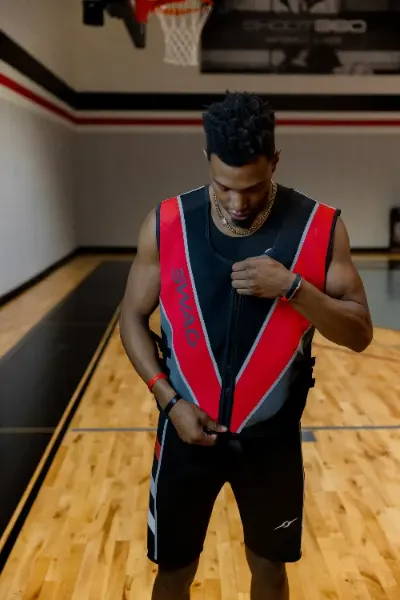 weighted vests and shorts for athletes