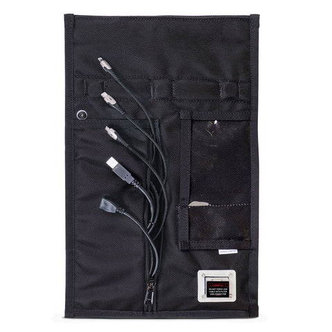 mission darkness charge & shield faraday bag with shielded usb filter